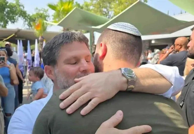 إصابة ابن سموتريتش خلال القتال على الحدود مع لبنان