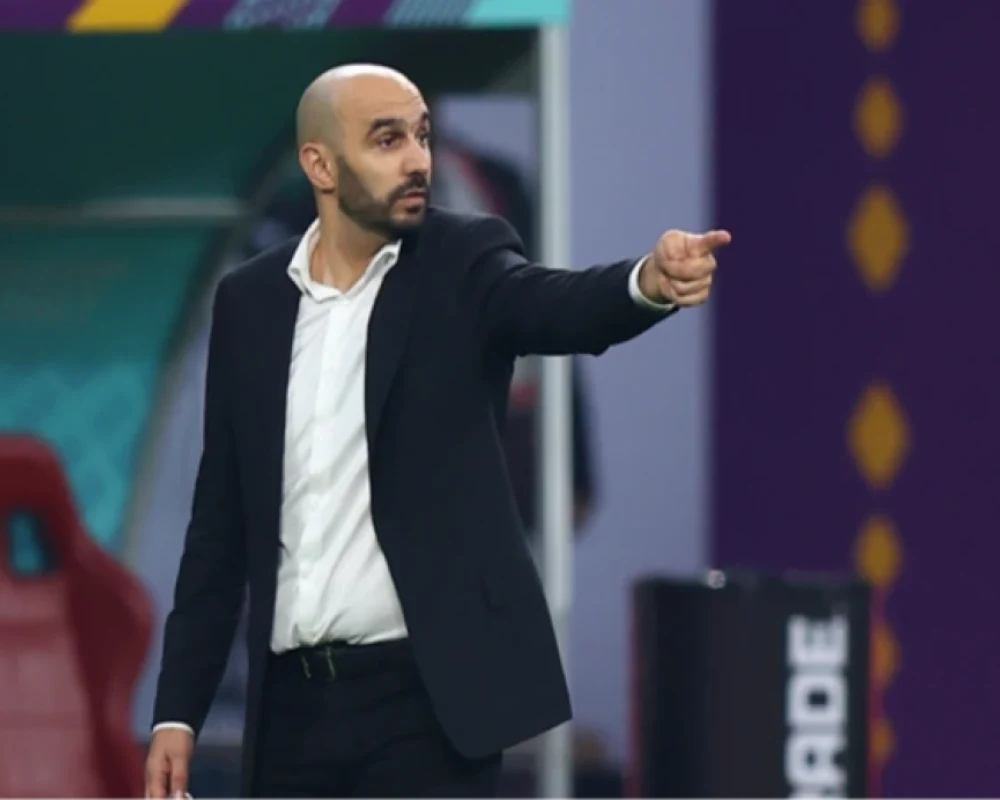 الركراكي يودع منتخب المغرب بفيديو مؤثر