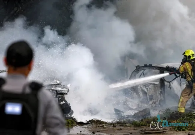 إصابة مبنى القنصل الأميركي في القدس بشظايا صاروخ إيراني