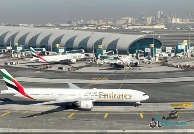 تعليق مؤقت للرحلات في مطار دبي الدولي
