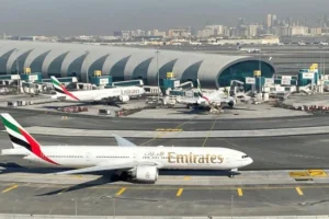 تعليق مؤقت للرحلات في مطار دبي الدولي