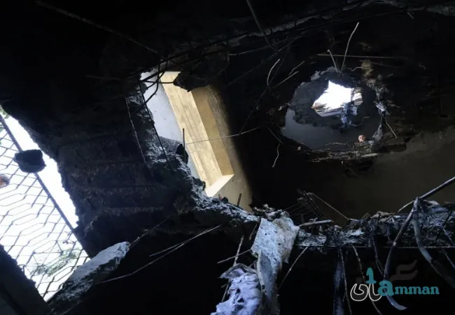 استشهاد 3 فلسطينيات وإصابة 13 آخرين جراء سقوط شظايا صاروخ إيراني