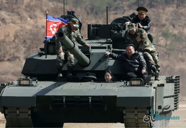 ابنة كيم جونغ أون تقود دبابة في أحدث ظهور علني لها