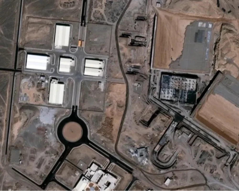 هجوم أميركي إسرائيلي على منشأة نطنز لتخصيب اليورانيوم في إيران