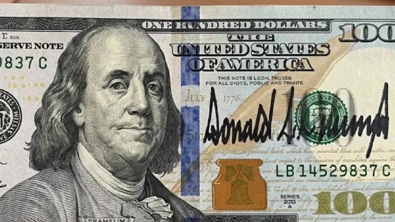 في سابقة من نوعها.. الدولار سيحمل توقيع ترمب