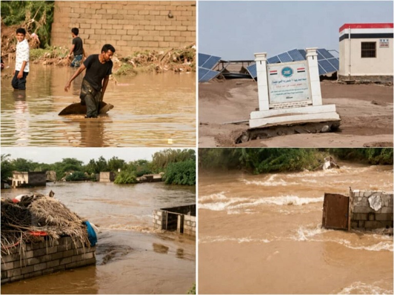 اليمن: ارتفاع حصيلة قتلى سيول تعز إلى 21