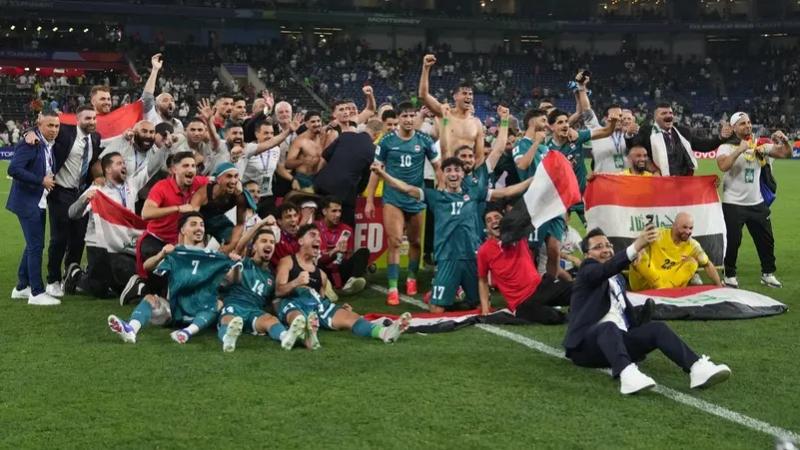 العراق يتأهل إلى كأس العالم للمرة الثانية وإيطاليا تغيب عن النهائيات للمرة الثالثه