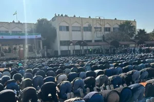 رفع الأذان بقلب جامعة البعث يثير تفاعلا واسعا