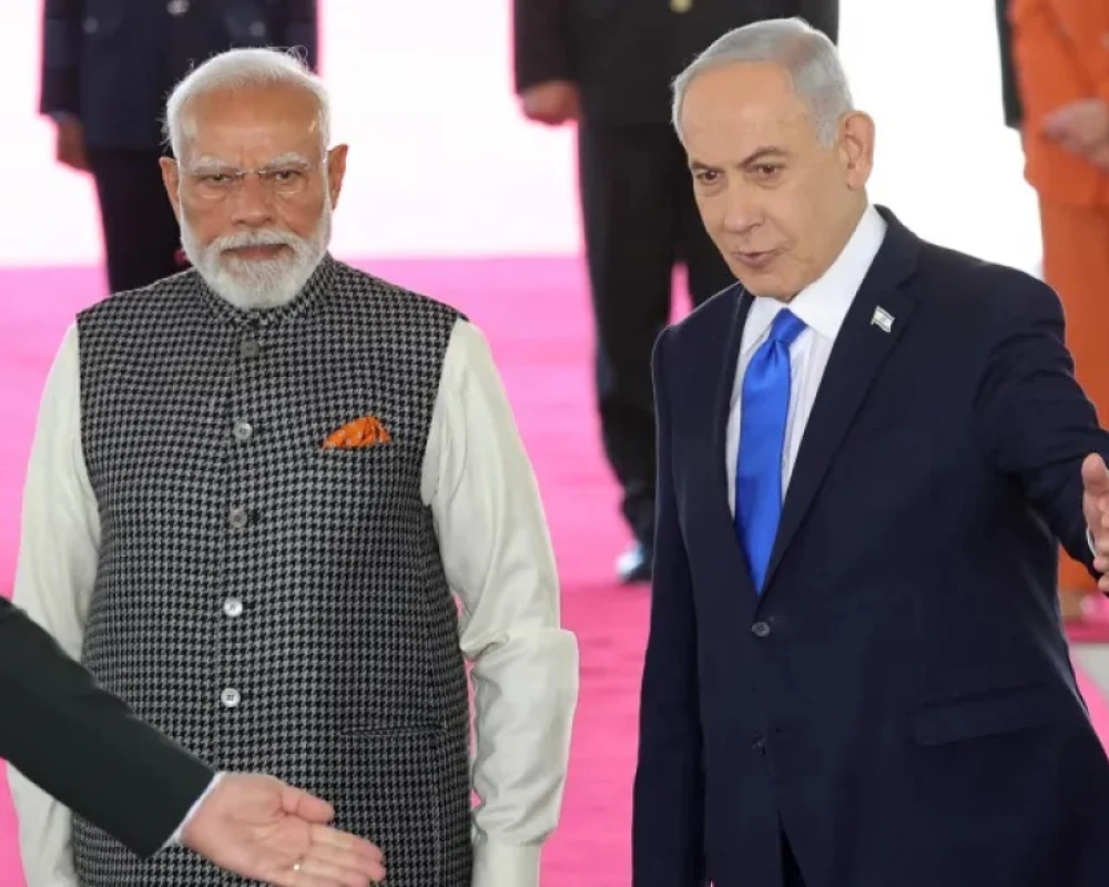 مودي يكسر عزلة نتنياهو وإسرائيل بـ16 اتفاقية تعاون