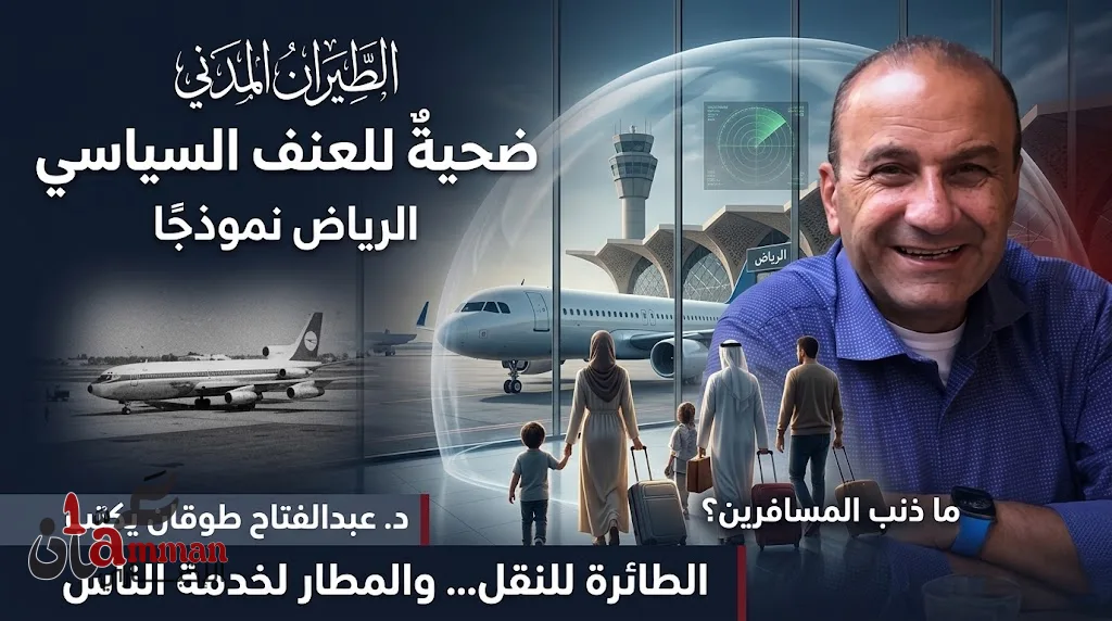 د.عبد الفتاح طوقان يكتب: الطيران المدني ضحيةٌ للعنف السياسي: الرياض نموذجا